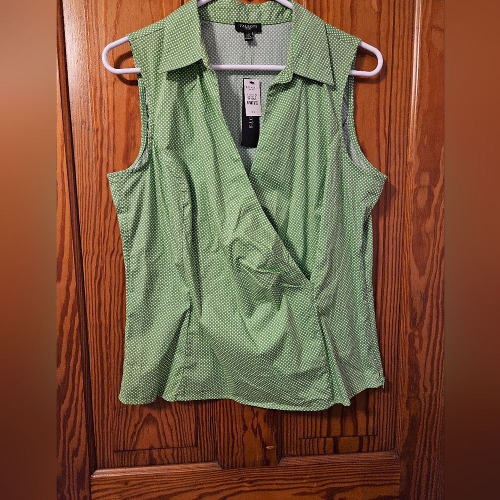 Talbots Sleeveless Top NWT